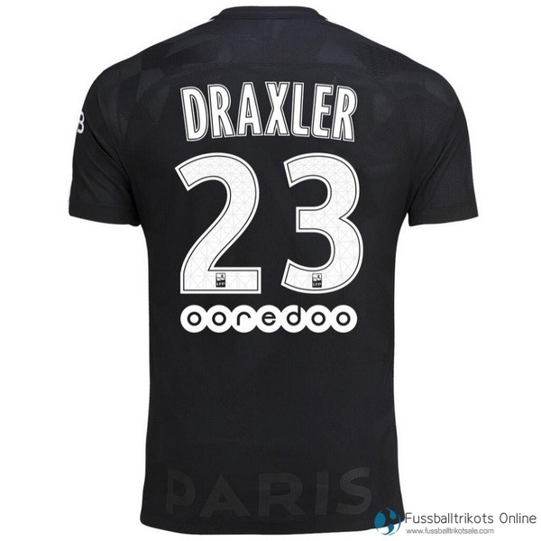 Paris Saint Germain Trikot Ausweich Draxler 2017-18 Fussballtrikots Günstig